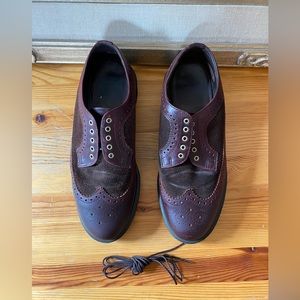 Dr. Martens (Docs) AirWair Leather and Suede Wingtips (3989)